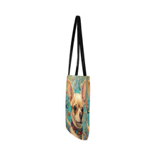 Load image into Gallery viewer, Whimsical Wonders Chihuahua Shopping Tote Bag-Accessories-Accessories, Bags, Chihuahua, Dog Dad Gifts, Dog Mom Gifts-White-ONESIZE-4