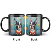 Load image into Gallery viewer, Whimsical World Boston Terrier Coffee Mug-3