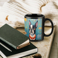 Load image into Gallery viewer, Whimsical World Boston Terrier Coffee Mug-6