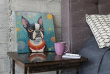 Load image into Gallery viewer, Whimsical World Boston Terrier Wall Art Poster-Art-Boston Terrier, Dog Art, Home Decor, Poster-2