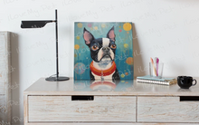 Load image into Gallery viewer, Whimsical World Boston Terrier Wall Art Poster-Art-Boston Terrier, Dog Art, Home Decor, Poster-4