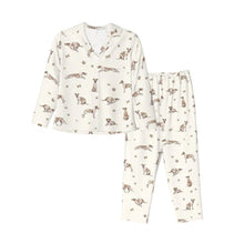 Load image into Gallery viewer, Whippet Pajamas for Women - XL Available - I Love Brindle and White Whippets-Pajamas-Apparel,Dog Mom Gifts,Pajamas,Whippet-11
