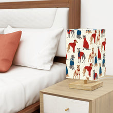 Load image into Gallery viewer, Whippets in Festive Winter Wear Desktop Table Lamp-Desk Lamps-Christmas,Dog Dad Gifts,Dog Mom Gifts,Home Decor,Lamp,Whippet-4