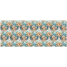 Load image into Gallery viewer, Whiskered Wonders Lhasa Apso's Christmas Gift Wrapping Paper - 2 Rolls-Christmas Ornament-Christmas,Lhasa Apso,Wrapping Paper-Black26-ONE SIZE-1