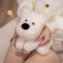 Load image into Gallery viewer, White and Wheaten Scottish Terrier Stuffed Animal - Fuzzy Little Full Sploot-8