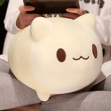 Load image into Gallery viewer, White Cat Plush Toy - Whimsical Fish Tail Design-5
