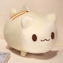 Load image into Gallery viewer, White Cat Plush Toy - Whimsical Fish Tail Design-WHITE-20x25cm-1