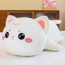 Load image into Gallery viewer, White Cat Plush Toys - Most Adorable Kawaii Design-WHITE DOT-40cm-15