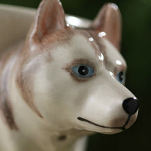 Load image into Gallery viewer, White Husky Love 3D Ceramic Cup-Mug-Dogs, Home Decor, Mugs, Siberian Husky-2