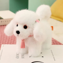 Load image into Gallery viewer, White Poodle Plush - Tassel Charm Poodle-Poodle-18cm-1