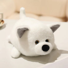 Load image into Gallery viewer, White Swiss Shepherd Plush Toy - Adorable Plumpy Small Belly Flop Berger Blanc Suisse-West Highland xx-about 20-22cm-1
