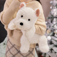 Load image into Gallery viewer, White West Highland Terrier Stuffed Animal Plush Toy-12