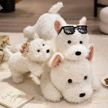 Load image into Gallery viewer, White West Highland Terrier Stuffed Animal Plush Toy-9