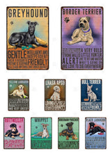Load image into Gallery viewer, Why I Love My Black Labradoodle Tin Poster - Series 1-Sign Board-Dogs, Doodle, Home Decor, Labradoodle, Sign Board, Toy Poodle-4
