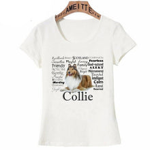 Load image into Gallery viewer, Why I Love My Collie Womens T ShirtApparel