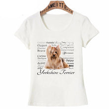 Load image into Gallery viewer, Why I Love My Yorkie Womens T ShirtApparel