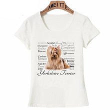 Load image into Gallery viewer, Why I Love My Yorkie Womens T ShirtApparelYorkshire Terrier - PersonalityXXXL