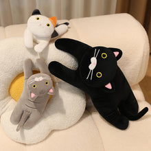 Load image into Gallery viewer, Wide Eyed Black Cat Stuffed Animal Plush Toys-5