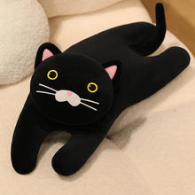 Load image into Gallery viewer, Wide Eyed Black Cat Stuffed Animal Plush Toys-Black cat-30cm-1