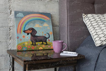 Load image into Gallery viewer, Wiener Dog&#39;s Wonderland Wall Art Poster-Art-Dachshund, Dog Art, Home Decor, Poster-4