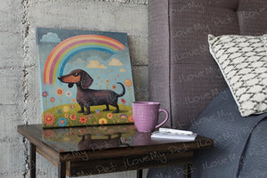 Wiener Dog's Wonderland Wall Art Poster-Art-Dachshund, Dog Art, Home Decor, Poster-4