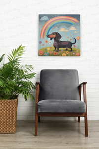 Wiener Dog's Wonderland Wall Art Poster-Art-Dachshund, Dog Art, Home Decor, Poster-7
