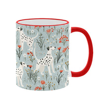 Load image into Gallery viewer, Wildflower Meadow Dalmatians Delight Christmas Coffee Mug-4