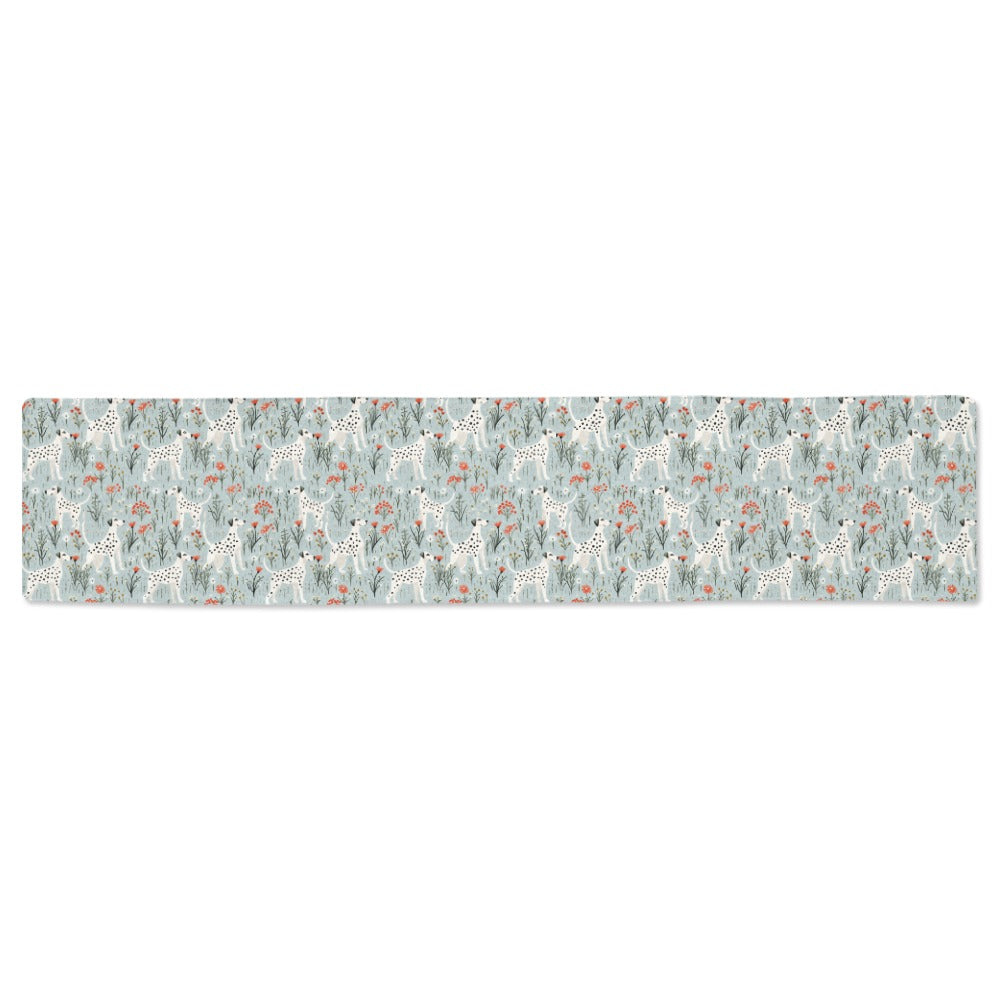 Wildflower Meadow Dalmatians Delight Christmas Table Runner-Home Decor-Christmas, Dalmatian, Home Decor-ONE SIZE-2