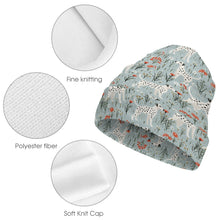 Load image into Gallery viewer, Wildflower Meadow Dalmatians Delight Warm Christmas Beanie-Accessories-Accessories, Christmas, Dalmatian, Dog Mom Gifts, Hats-ONE SIZE-3