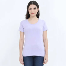 Load image into Gallery viewer, Wine and Bichon Frise Mom Scoop Neck Cotton T Shirt-Apparel-Apparel,Bichon Frise,Dog Mom Gifts,T Shirt-12