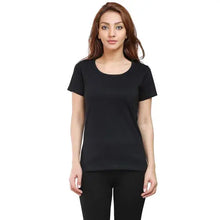 Load image into Gallery viewer, Wine and Golden Retriever Mom Scoop Neck Cotton T Shirt-Apparel-Apparel,Dog Mom Gifts,Golden Retriever,T Shirt-13