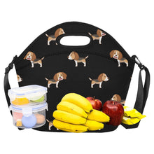 Load image into Gallery viewer, Winking Beagle Love Neoprene Lunch Bag-18