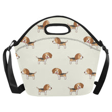 Load image into Gallery viewer, Winking Beagle Love Neoprene Lunch Bag-2