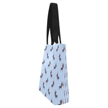 Load image into Gallery viewer, Winking Doberman Love Canvas Tote Bag-Accessories-Accessories, Bags, Doberman-8