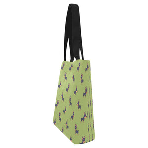Winking Doberman Love Canvas Tote Bag-Accessories-Accessories, Bags, Doberman-9