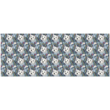 Load image into Gallery viewer, Winter Garden Westie Christmas Gift Wrapping Paper - 2 Rolls-Christmas Ornament-Christmas,West Highland Terrier,Wrapping Paper-Black18-ONE SIZE-1