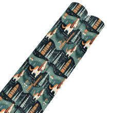 Load image into Gallery viewer, Winter Village Basset Hounds Christmas Gift Wrapping Paper - 2 Rolls-Christmas Ornament-Basset Hound,Christmas,Wrapping Paper-Basset Hound-ONE SIZE-5