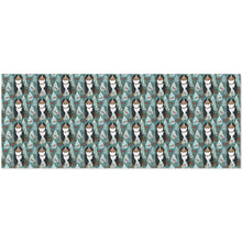 Load image into Gallery viewer, Winter Whimsy Bernese Mountain Dog Christmas Gift Wrapping Paper - 2 Rolls-Christmas Ornament-Bernese Mountain Dog,Christmas,Wrapping Paper-2