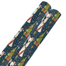 Load image into Gallery viewer, Winter Whimsy Pit Bull Christmas Gift Wrapping Paper - 2 Rolls-Christmas Ornament-Christmas,Pit Bull,Wrapping Paper-Pit Bull-5
