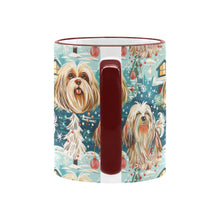 Load image into Gallery viewer, Winter Whiskers Shih Tzu Christmas Coffee Mug-5