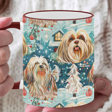 Winter Whiskers Shih Tzu Christmas Coffee Mug White5 One Size 360x