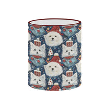 Load image into Gallery viewer, Winter Wonderland American Eskie Christmas Mug-3
