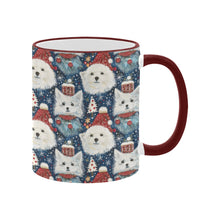 Load image into Gallery viewer, Winter Wonderland American Eskie Christmas Mug-5