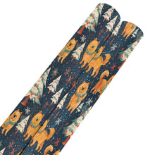 Load image into Gallery viewer, Winter Wonderland Chow Chow Christmas Gift Wrapping Paper - 2 Rolls-Christmas Ornament-Chow Chow,Christmas,Wrapping Paper-5