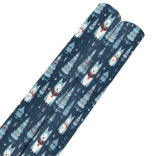 Load image into Gallery viewer, Winter Wonderland Husky Christmas Gift Wrapping Paper - 2 Rolls-Christmas Ornament-Christmas,Siberian Husky,Wrapping Paper-Husky-5