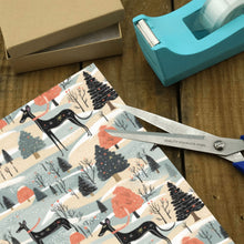 Load image into Gallery viewer, Wintry Wonderland Great Dane’s Christmas Gift Wrapping Paper - 2 Rolls-Christmas Ornament-Christmas,Great Dane,Wrapping Paper-4