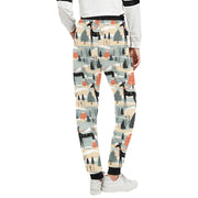 Wintry Wonderland Great Dane’s Christmas Unisex Sweatpants-Apparel-Apparel, Christmas, Dog Dad Gifts, Dog Mom Gifts, Great Dane, Pajamas-3