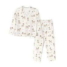 Load image into Gallery viewer, Wire Fox Terrier Pajamas for Women - XL Available - Yes I Love White and Tan Wire Fox Terriers-Pajamas-Apparel,Boxer,Dog Mom Gifts,Pajamas-11