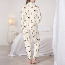 Load image into Gallery viewer, Wire Fox Terriers Pajamas for Women - XL Available - Yes I Love Tricolor Wire Fox Terriers-Pajamas-Apparel,Dog Mom Gifts,Pajamas,Shar Pei-4
