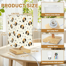 Load image into Gallery viewer, Yes I Love Beagles Desktop Table Lamp-Desk Lamps-Beagle,Christmas,Dog Dad Gifts,Dog Mom Gifts,Home Decor,Lamp-3